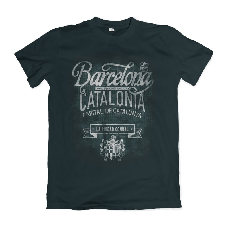 T-Shirt | Proud Capital Of | Dark Green